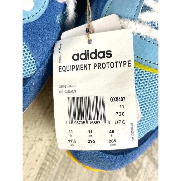 Adidas Men’s 11.5 Equipment Prototype 1984 World’s Fair Lace Up Sneakers NEW - Picture 4 of 10